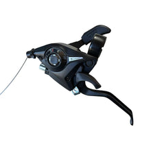 Cargar imagen en el visor de la galería, Par de Palancas de Cambio y Freno 3x8 Velocidades para Bicicleta MTB - Combo Dual Control 24V