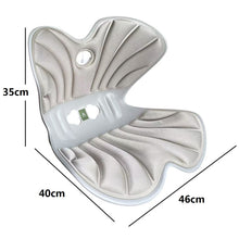 Cargar imagen en el visor de la galería, Cojín Ergonómico 3 en 1 para Silla de Oficina y Coche, Soporte para Espalda y Asiento, Diseño Anatómico Transpirable, Cojín de Poliuretano, 46 × 40 × 35 cm