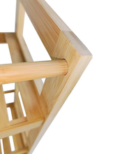 Cargar imagen en el visor de la galería, Estanteria de almacenamiento de cocina y baño de bambú de Bambú, Estantes de baño y Cocina diseño moderno, Mueble de Baño y Cocina