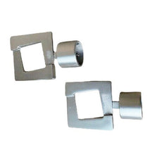 Cargar imagen en el visor de la galería, Barra forja Inoxidable de cortina ø 28 cm varias medidas sus accesorios, soportes, terminales