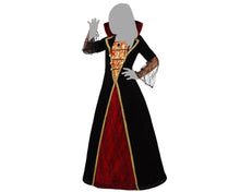 Cargar imagen en el visor de la galería, Disfraz vampìresa niña Infantil Para holloween Carnaval Teatro