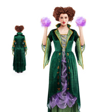 Cargar imagen en el visor de la galería, Disfraz Ginger Witch Mujer Adulto Para Halloween Carnaval Teatro