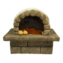 Cargar imagen en el visor de la galería, Horno Con Luz LED Intermitente belén 6 Modelos Pesebre Figuras de Para Decoracion de Navidad, envío al azar (1 unidad)