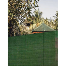 Cargar imagen en el visor de la galería, Ocultación para Jardín, Malla sombreo Verde de polietileno, Ocutación 95%, Peso 180g/m2