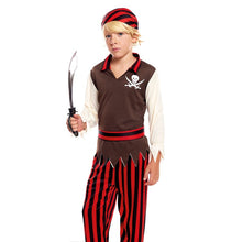 Cargar imagen en el visor de la galería, Disfraz Pirata Niño Infantil para Carnaval Teatro vestido pirata marinera