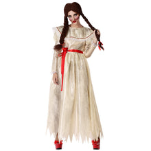 Cargar imagen en el visor de la galería, Disfraz Muñeca Porcelana Zombi - Adulto Mujer Hallowen Carnaval fiesta