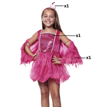 Cargar imagen en el visor de la galería, Disfraz Flamenco Fucsia Niña Infantil Animales Carnaval Fiesta