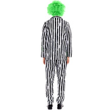 Cargar imagen en el visor de la galería, Disfraz Fantasma Presidiario a Rayas Adulto Unisex Fiesta de Carnaval Halloween Teatro