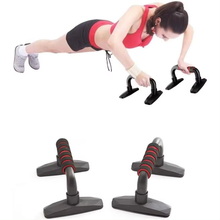 Cargar imagen en el visor de la galería, Soportes Asas para Flexiones con Mango de Espuma para Entrenamiento de Músculos del Pecho, Hombros y Tríceps en Gym o Gimnasio