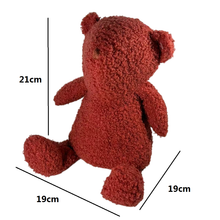 Cargar imagen en el visor de la galería, Bonito ratón con bufanda, perro, gato, saco para puerta, tope de puerta de relleno de arena, animales pesados, 1 kg, bonita decoración del hogar, juguete para niños (gris)