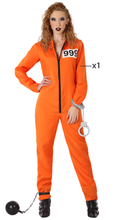 Cargar imagen en el visor de la galería, Disfraz Presa Presionera Mujer Adulto para Carnaval Fiesta Teatro Cumpleaños