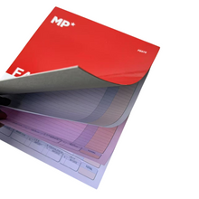 Cargar imagen en el visor de la galería, Talonario de facturas 2 copias 35 Juegos Autocopiativo 21 x 25.6 cm Pack 6 Unds.