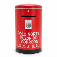 Cargar imagen en el visor de la galería, BUZÓN NAVIDAD Metal 13X20CM - Adorno Decorativo Polo Norte