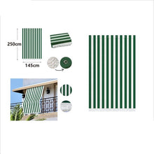 Cargar imagen en el visor de la galería, Toldo Vela de Sombra Impremeable Resistente para Balcón Terrazas, Patio, Exteriores, Jardín - Maxia Market