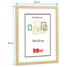 Cargar imagen en el visor de la galería, Marco de Foto Haya Hecho de Madera, Ancho de Bastidor 2 cm con Acabado Elegante