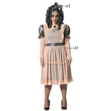 Cargar imagen en el visor de la galería, Disfraz Muñeca Porcelana Mujer Adulto Para Halloween Carnaval Fiesta Teatro