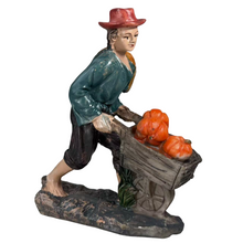 Cargar imagen en el visor de la galería, Set de 4 Figuras de Belén – Pastores Recolectores 13 cm en Resina - Gerimport