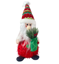 Cargar imagen en el visor de la galería, Muñeco Papa Noel, Reno y Muñeco Nieve (Aleatorio) de Navidad con luz LED Ilumina Cuerpo, Figura Jarh de Navideño Para Decoración de Navadad 14x11x31 cm