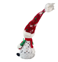 Cargar imagen en el visor de la galería, Muñeco Papa Noel, Reno y Muñeco Nieve (Aleatorio) de Navidad con luz LED Ilumina Cuerpo, Figura Jarh de Navideño Para Decoración de Navadad 14x11x31 cm