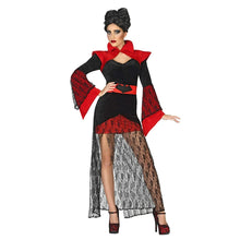 Cargar imagen en el visor de la galería, Disfraz Vampiresa, Color Rojo Para Halloween Carnaval Teatro