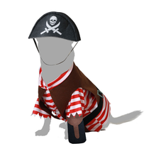 Cargar imagen en el visor de la galería, Disfraz para Perro Mascota Pirata