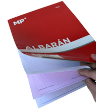 Cargar imagen en el visor de la galería, Talonario de Albarán 2 copias 35 Juegos Autocopiativo 21 x 30 cm Pack 6 Unds.