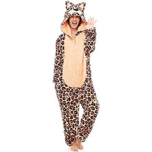 Cargar imagen en el visor de la galería, Disfraz Pijama Mono Leopardo Mujer Adulto Para Carnaval Fiestas