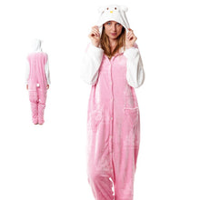 Cargar imagen en el visor de la galería, Disfraz Pijama Gato Rosa Adulto Para Carnaval Fiestas