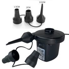 Cargar imagen en el visor de la galería, Hinchador eléctrico con 3 Adaptadores, Inflador Bomba de Aire eléctrica, 600 litros/minuto, Funcion inflar y desinflar para Colchones, Flotadores, Piscinas...