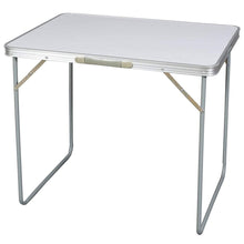 Cargar imagen en el visor de la galería, Mesa de Camping Plegable Multifuncional - Mesa Plegable en Madera MDF y Acero - Mesa Auxiliar para Jardín, Terraza, Balcón o Picnic