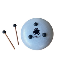 Cargar imagen en el visor de la galería, Tambor de LENGÜETA de Metal 21,5CM Tambor de lengua, 8 notas, instrumento de percusión con bolsa de transporte