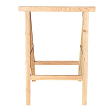 Cargar imagen en el visor de la galería, Caballete Plegable de Madera Pino Natural Pack de 2 Unidades
