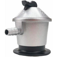 Cargar imagen en el visor de la galería, Regulador + Manguera butano 1.5 m 2 Abrazaderas, Kit Alcachofa bombona de gas con Mangura y abrazaderas