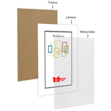 Cargar imagen en el visor de la galería, Marco Clip de metacrilato portafotos sin marcos, Marco Para foto, Marco de Foto para posters