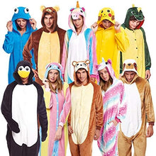 Cargar imagen en el visor de la galería, Disfraz Pijama Oso Adulto Unisex Para Carnaval Fiestas