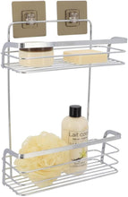 Cargar imagen en el visor de la galería, Accesorios para el baño Cesta Estante Rectangular, Jabonera, Portarollo, Gancho de Acero Inoxidable Con Tarjeta Adhesivo 3M - Tendance