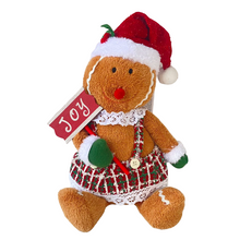Cargar imagen en el visor de la galería, Muñeco Galleta Jenjibre de Navideño Para Decoración de Navidad