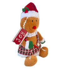 Cargar imagen en el visor de la galería, Muñeco Galleta Jenjibre de Navideño Para Decoración de Navidad
