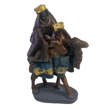 Cargar imagen en el visor de la galería, Juego 3 Reyes Magos En Camello 14cm Rey Mago Decoracion Navidad