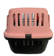 Cargar imagen en el visor de la galería, Transportin para mascota Gato, perro Cachorro , Jaula de viaje para mascota Rosa
