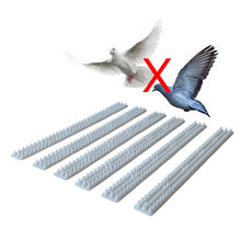 Cargar imagen en el visor de la galería, Pinchos Anti Aves Antipalomas de 6 Unidades de 48.5 x 4.3 x 1.5 cm, Pinchos Anti Gatos Palomas