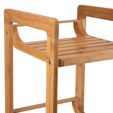 Cargar imagen en el visor de la galería, Estanteria de almacenamiento de cocina y baño de bambú de Bambú, Estantes de baño y Cocina diseño moderno, Mueble de Baño y Cocina