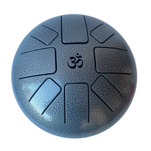 Cargar imagen en el visor de la galería, Tambor de LENGÜETA de Metal 21,5CM Tambor de lengua, 8 notas, instrumento de percusión con bolsa de transporte