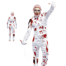Cargar imagen en el visor de la galería, Disfraz Momia Sangrienta Hombre Adulto para Halloween Carnaval Teatro