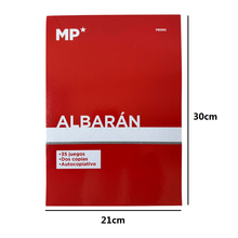 Cargar imagen en el visor de la galería, Talonario de Albarán 2 copias 35 Juegos Autocopiativo 21 x 30 cm Pack 6 Unds.