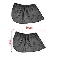 Cargar imagen en el visor de la galería, Set de 2 Mosquiteras para Ventanas Traseras de Coche | Parasol Universal Nylon Negro | 2 Tamaños