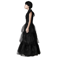Cargar imagen en el visor de la galería, Disfraz Vestido Gotico Niña Terror Infantil Para Fiesta Holloween Carnaval Teatro