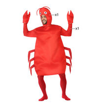 Cargar imagen en el visor de la galería, Disfraz Cangrejo Hombre Adulto para Carnaval Fiesta Teatro