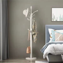 Cargar imagen en el visor de la galería, Perchero De Pie para Ropa- Percheros de recibidor Decoración Hogar - Metal Blanco 178 cm - Diseño Ajustado y Duradero para Ropa - Pintura ECO Amigable y Antiarañazos - Base Fuerte y Material de Alta Calidad