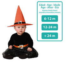 Cargar imagen en el visor de la galería, Disfraz Bruja Surtido Niña, Bebé Vestido Creativo Y Personalizado Perfecto Estilo Sombrero De Punta Misterioso Fantasía Traje Hechicera Mágica Malvada Encantadora Clásica Para Halloween Carnaval Teatro